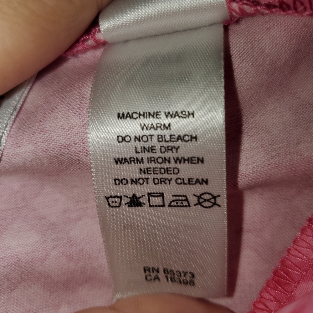 22 pink check crop capris pants NWT - Picture 7 of 7